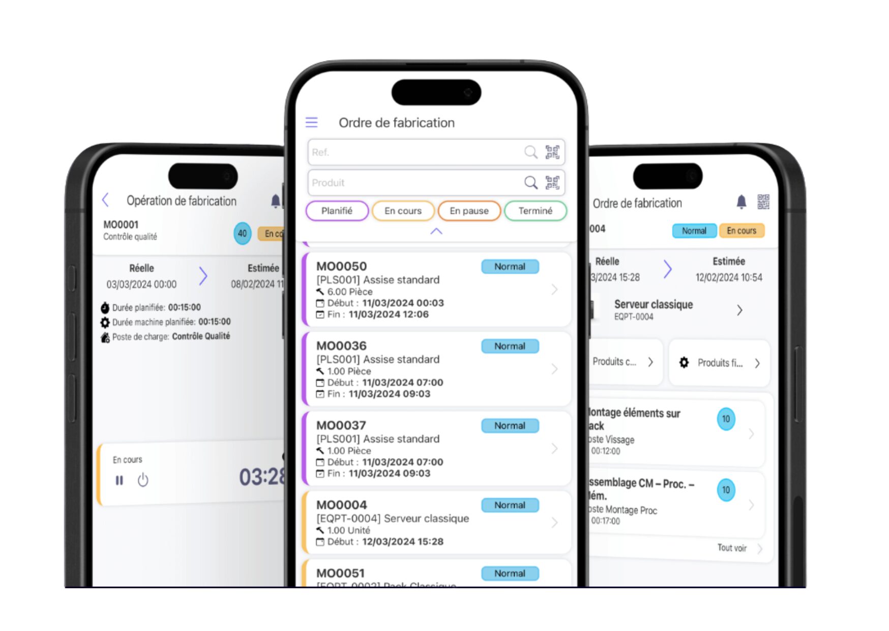 Axelor-gestion-production-mobile-app ERP gestion de production application mobile erp industrie