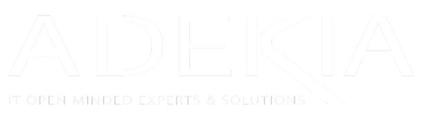 Logo Adekia Blanc rectangle